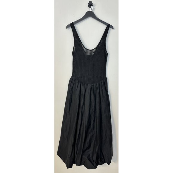 ASTR the Label Contrast Bubble Midi Sundress in Black Size Large - Picture 4 of 12
